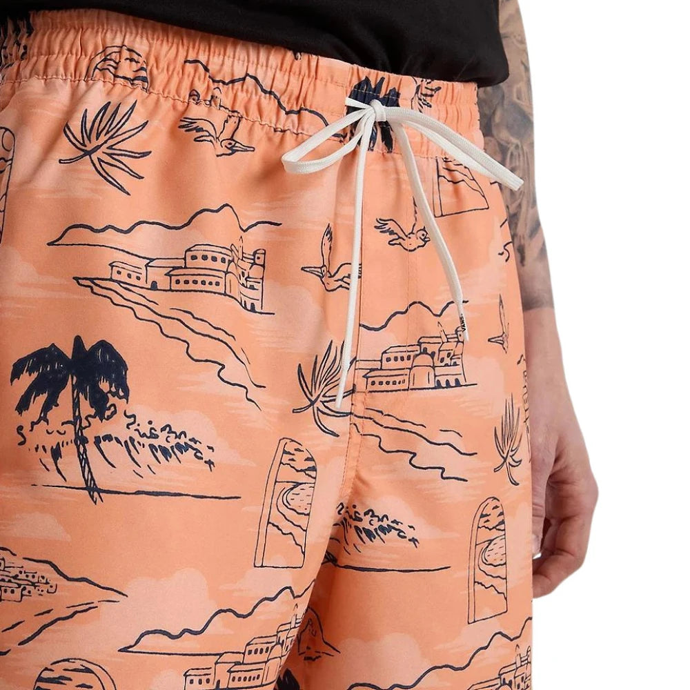 Vans - Primary Print Elastic Boardshorts Mayo