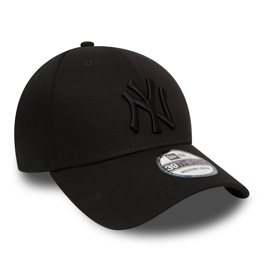 New Era Şapka - 39THIRTY League Basic Neyyan Black/Black