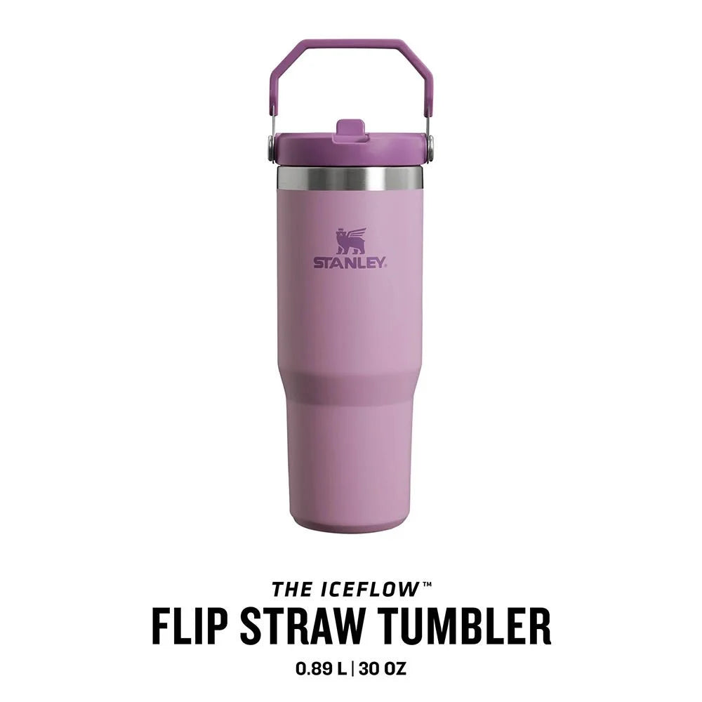Stanley The IceFlow Flip Straw Pipetli Termos Bardak 0,89 LT Lilac