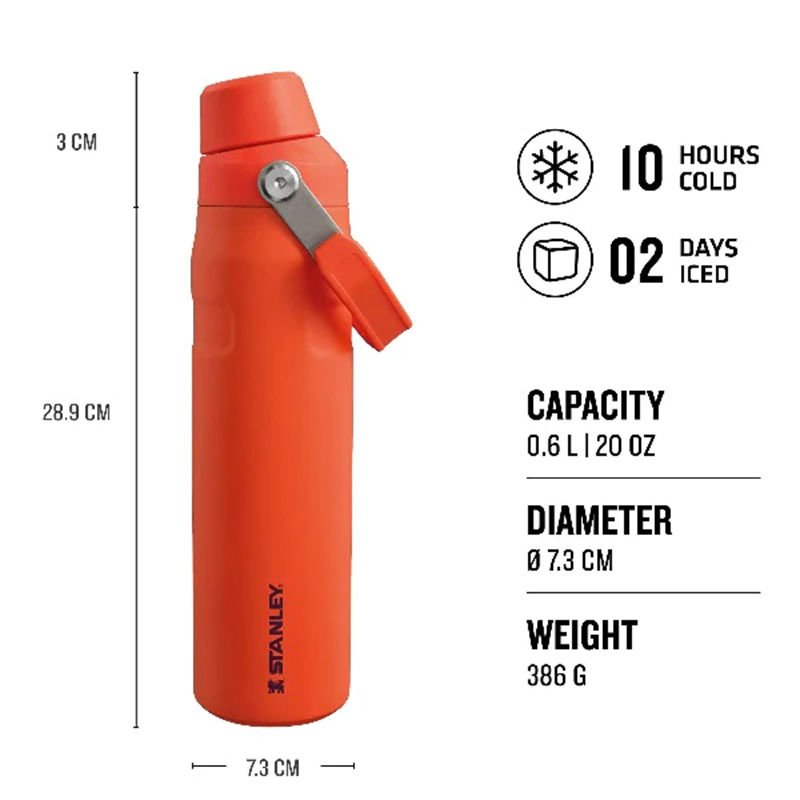 Stanley The Aerolight IceFlow Soğuk Su Termosu 0,60 LT Tigerlily Plum
