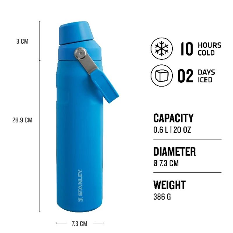 Stanley The Aerolight IceFlow Soğuk Su Termosu 0,60 LT Azure
