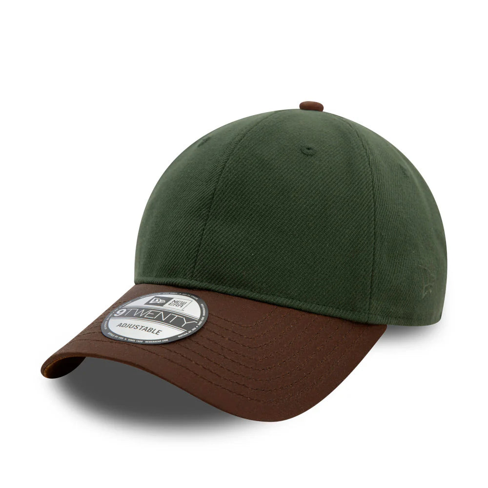 New Era Şapka - Heavy Twill Green 9TWENTY Ayarlanabilir Şapka
