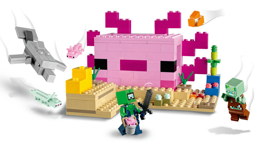 LEGO® Minecraft Aksolotl Evi 21247