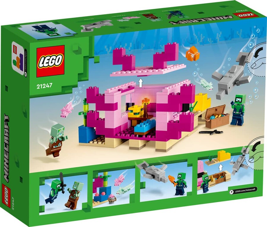 LEGO® Minecraft Aksolotl Evi 21247