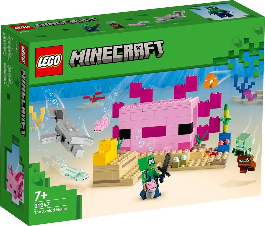 LEGO® Minecraft Aksolotl Evi 21247