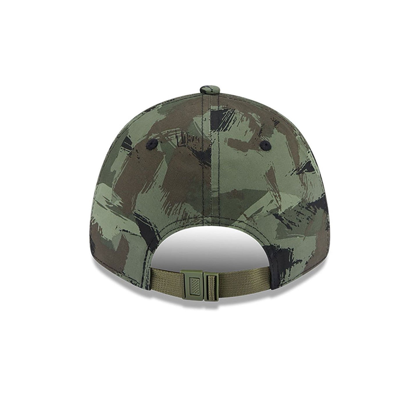 New Era Şapka - LA Dodgers Painted All Over Print Green 9FORTY Ayarlanabilir Şapka
