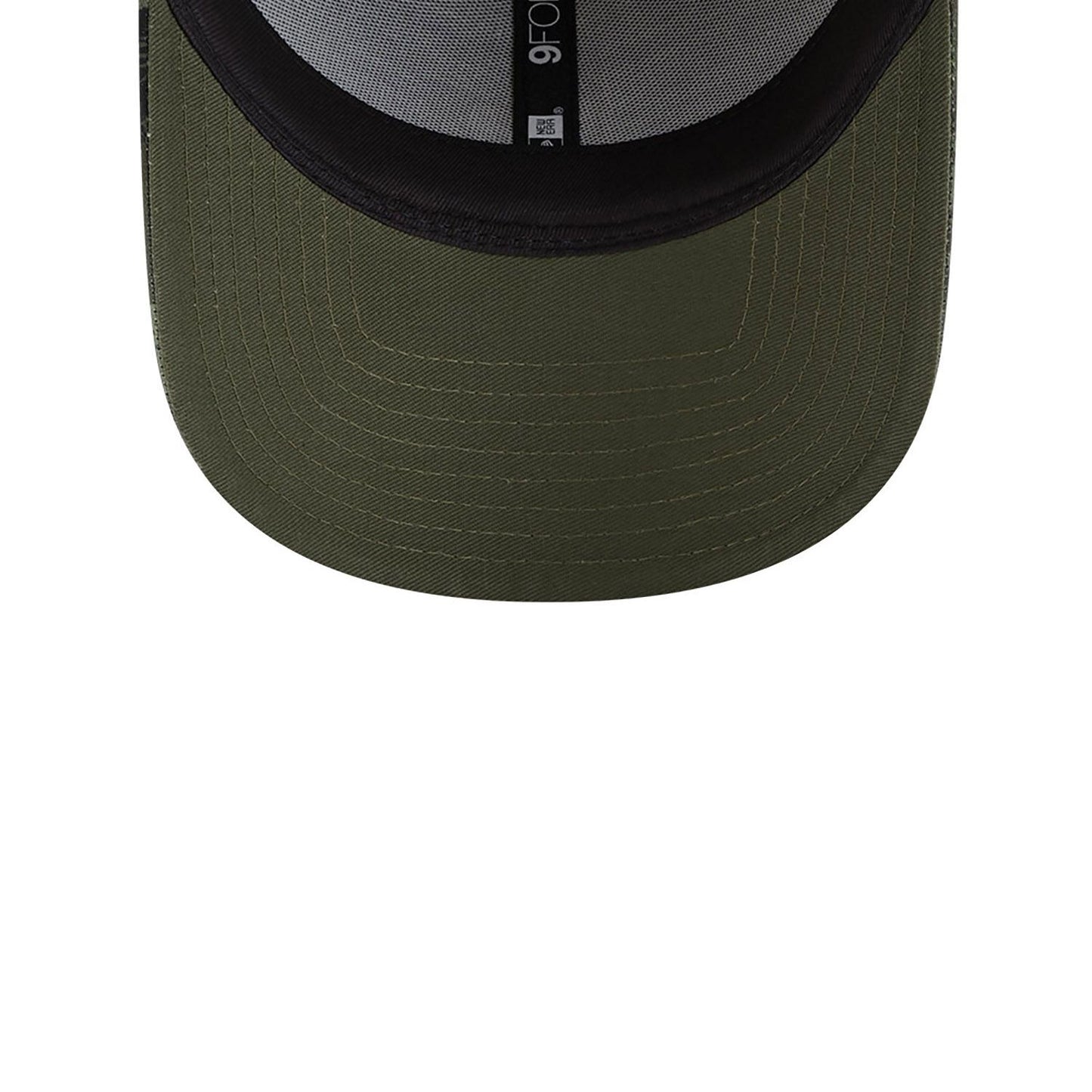 New Era Şapka - LA Dodgers Painted All Over Print Green 9FORTY Ayarlanabilir Şapka