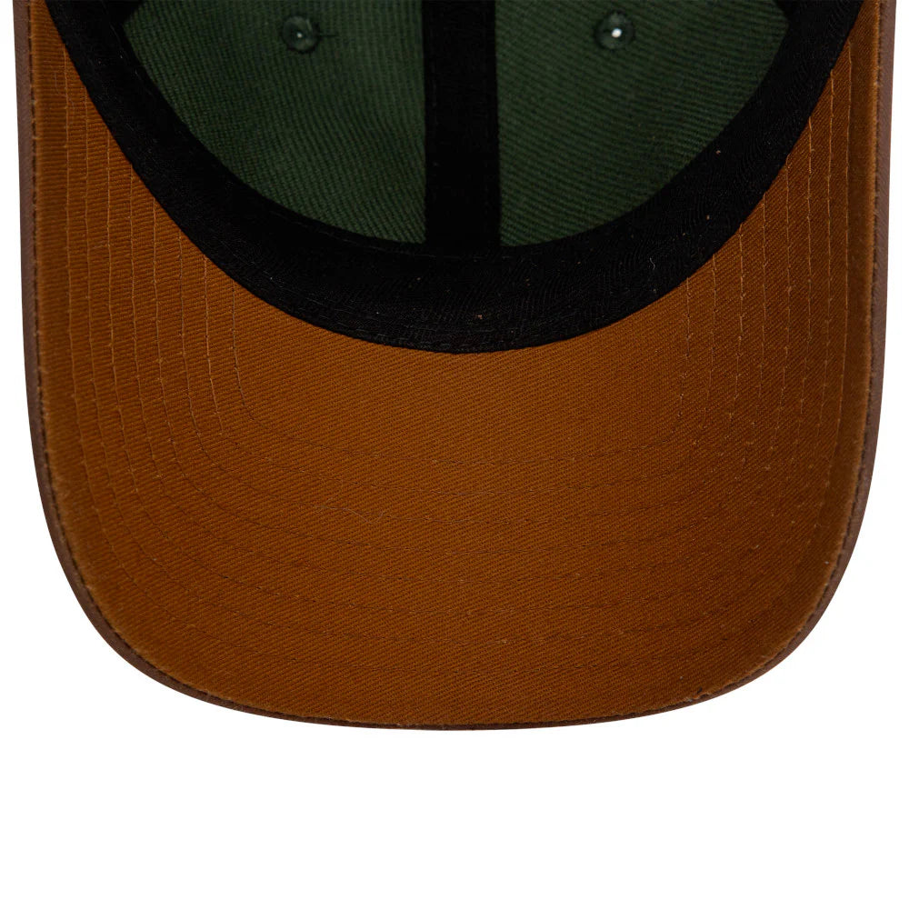 New Era Şapka - Heavy Twill Green 9TWENTY Ayarlanabilir Şapka