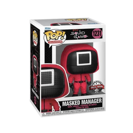 Funko POP Figür - Television Squid Game - Square Masked Manager (SE)