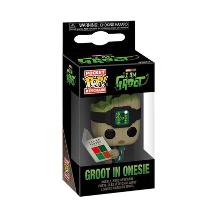 Funko POP Anahtarlık - Marvel I Am Groot - Groot in Onesie