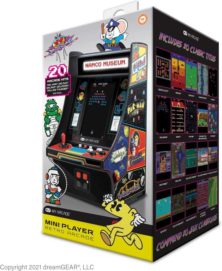 My Arcade 25cm Bandai Namco Retro Konsol 20 Oyun