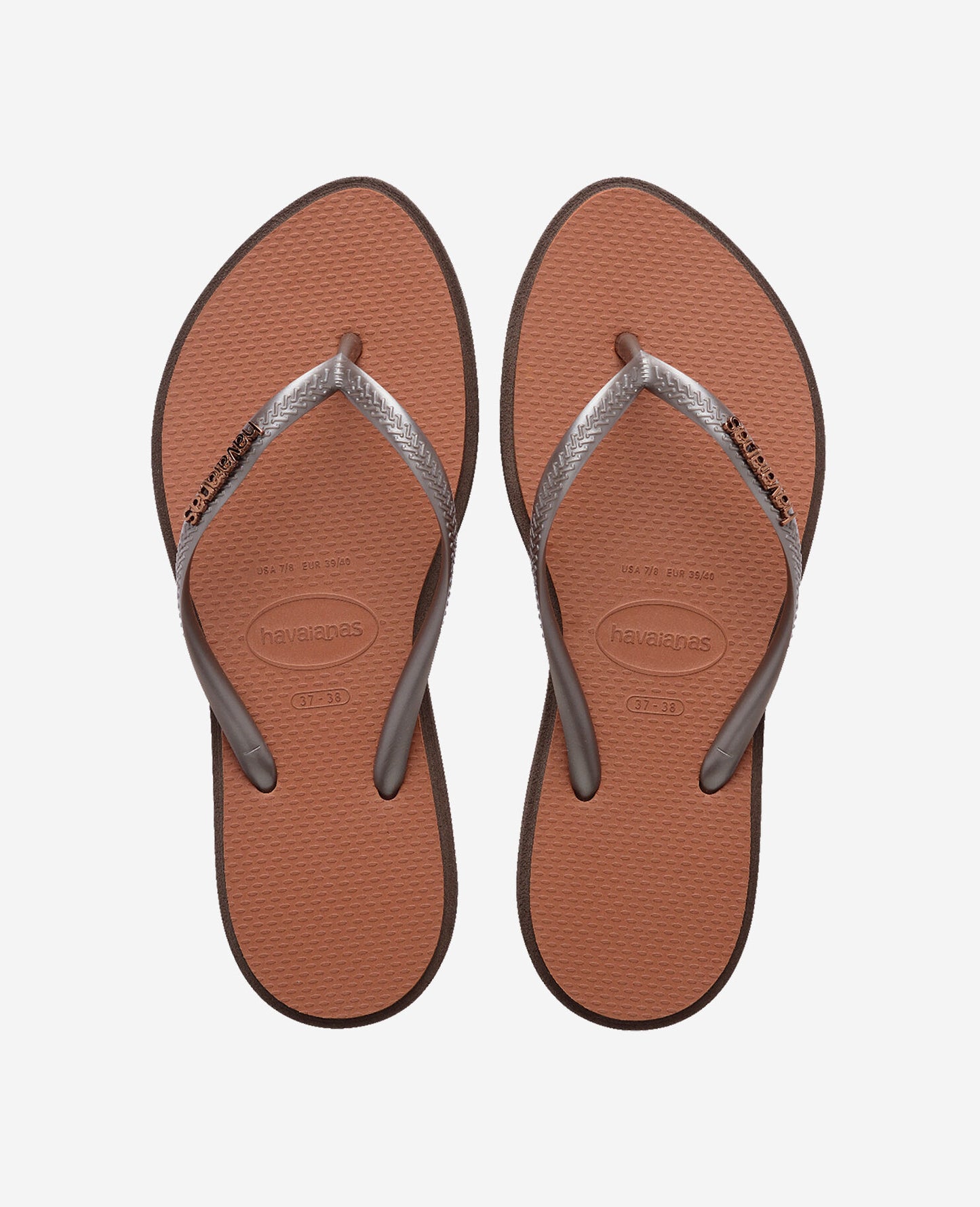 Havaianas Terlik Slim Point Kahverengi - Gigi Hadid Koleksiyonu