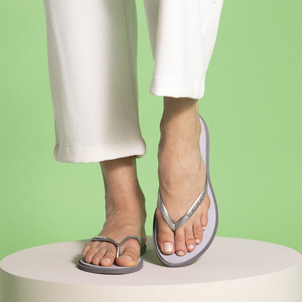 Havaianas Terlik Slim Point Steel Grey - Gigi Hadid Koleksiyonu