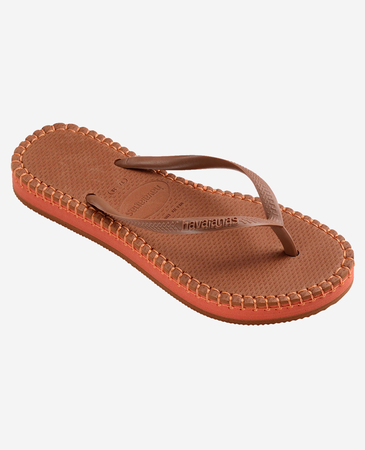 Havaianas Terlik Slim Flatform Loop Rust