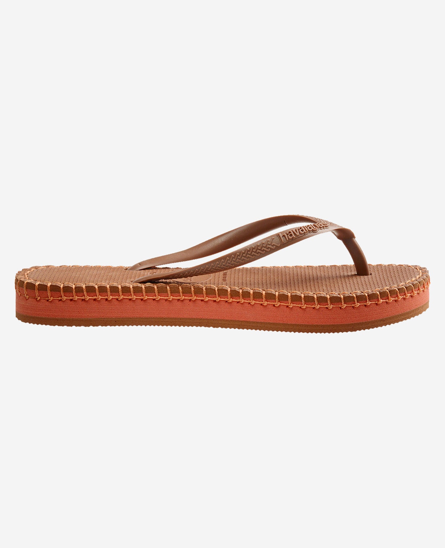 Havaianas Terlik Slim Flatform Loop Rust