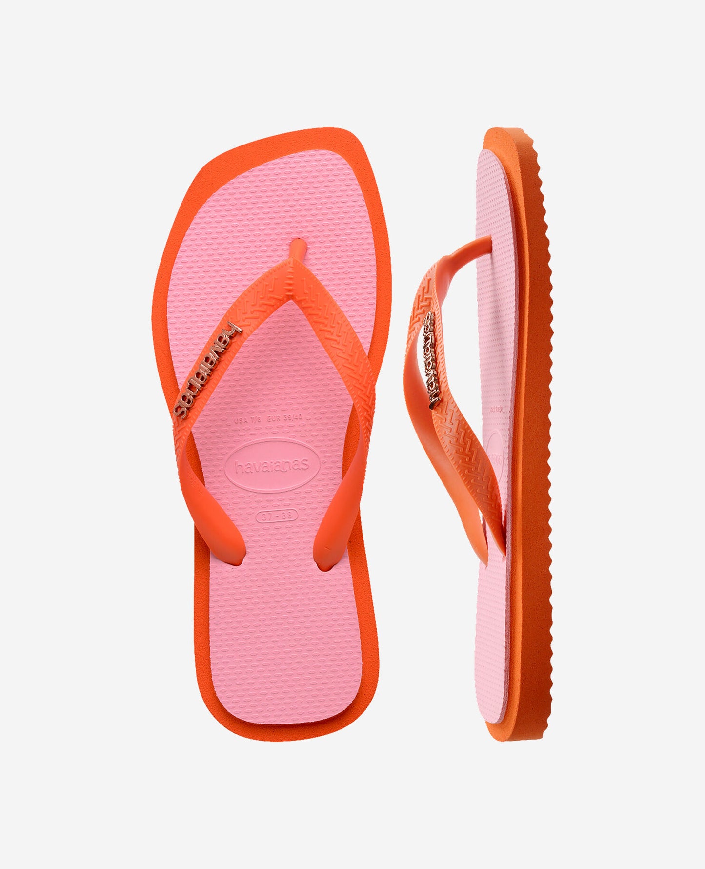 Havaianas Terlik Top Square Fusion Sunset Orange