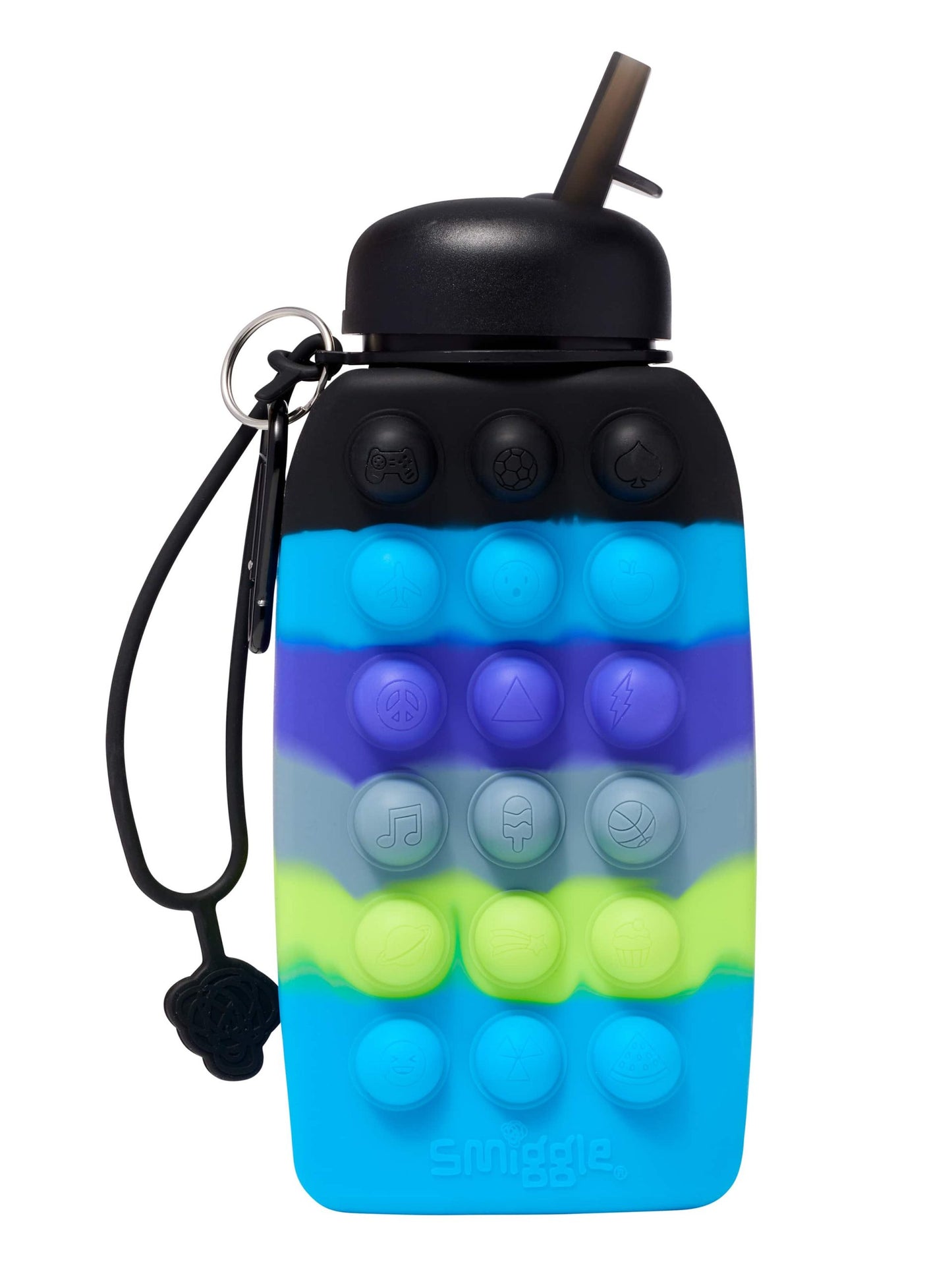 Smiggle - Popem Popitli Katlanabilir Pipetli 750ML Suluk