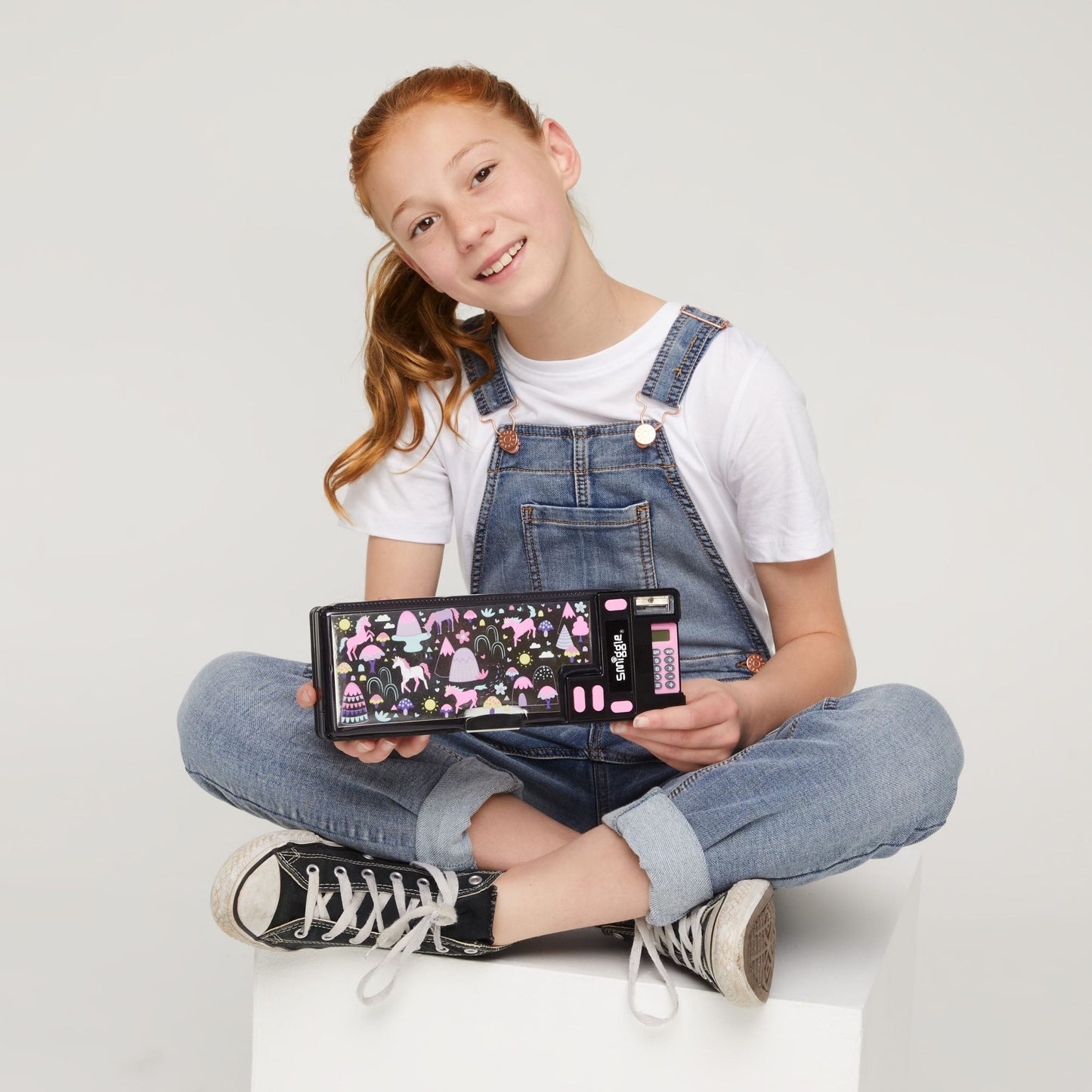 Smiggle - Vibin Hesap Makineli Otomatik Kalem Kutusu