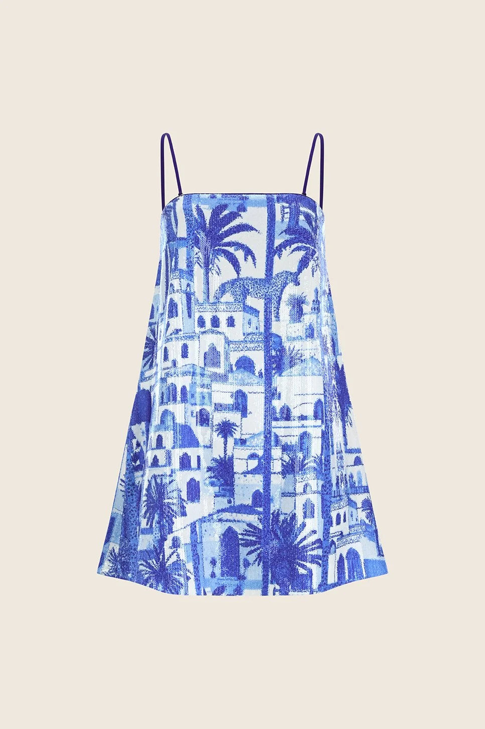 Oopscool Sequined Mini Dress - Kadın Elbise