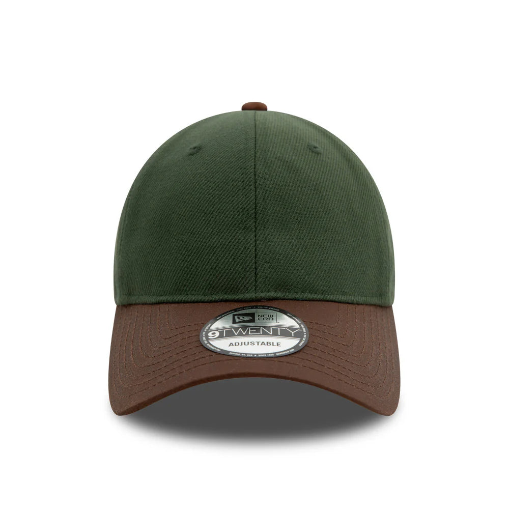 New Era Şapka - Heavy Twill Green 9TWENTY Ayarlanabilir Şapka