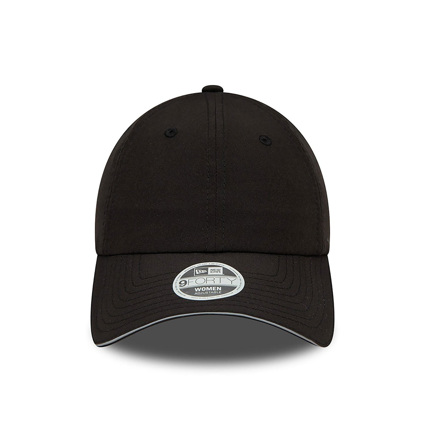 New Era Şapka - Kadın Ponytail Open Back Siyah 9FORTY Ayarlanabilir Şapka