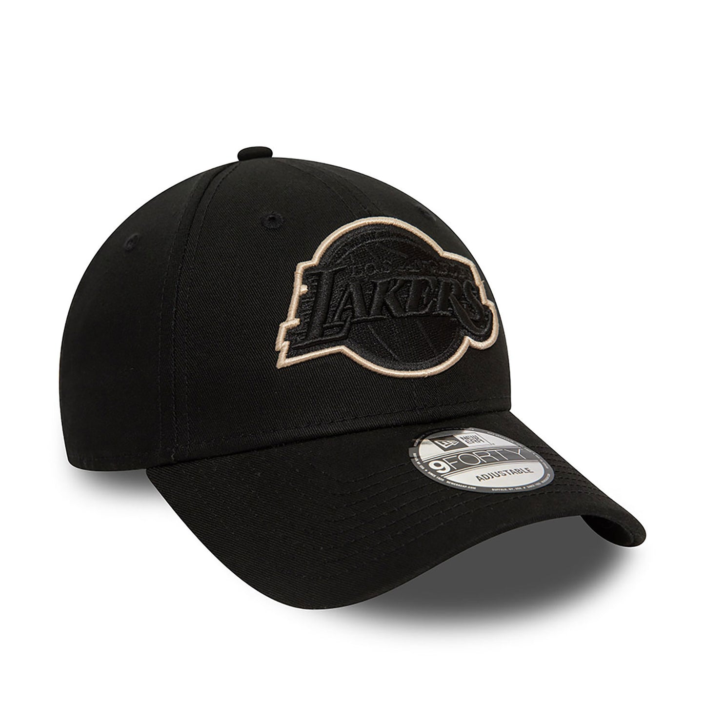 New Era Şapka - LA Lakers Team Outline Black 9FORTY Ayarlanabilir Şapka