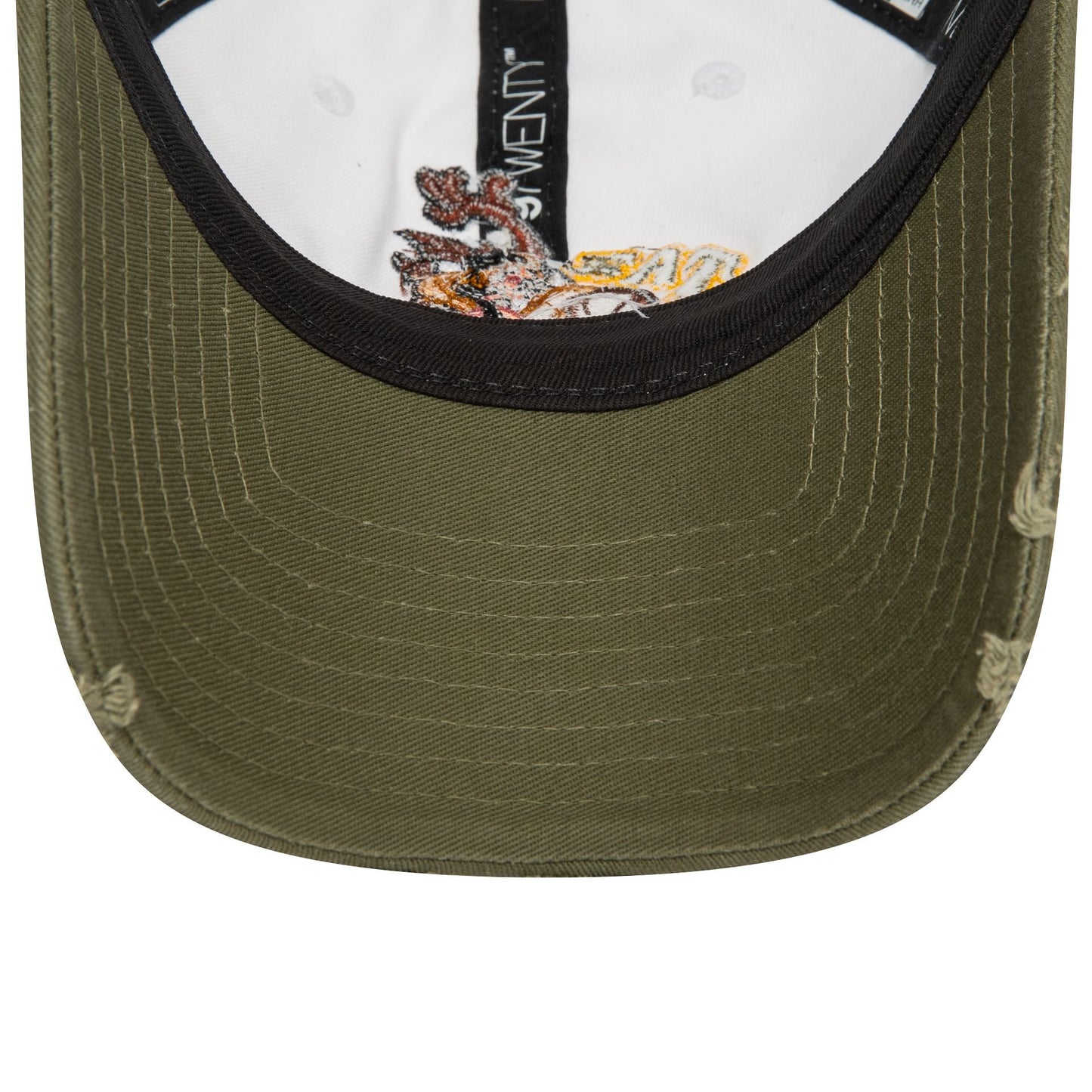 New Era Şapka - Taz Distressed White 9TWENTY Ayarlanabilir Şapka
