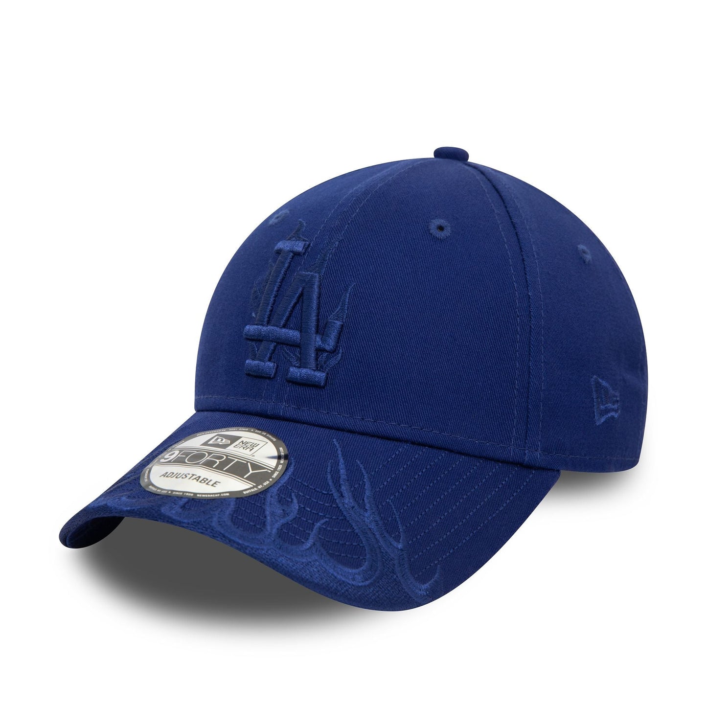 New Era Şapka - LA Dodgers MLB Flame Dark Blue 9FORTY Ayarlanabilir Şapka