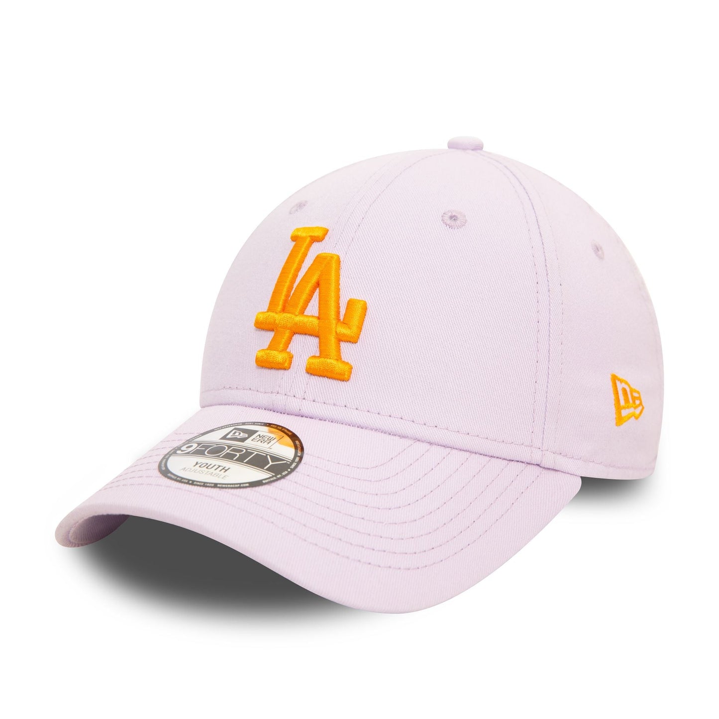 New Era Şapka - LA Dodgers Çocuk Essential Pastel Purple 9FORTY Ayarlanabilir Şapka