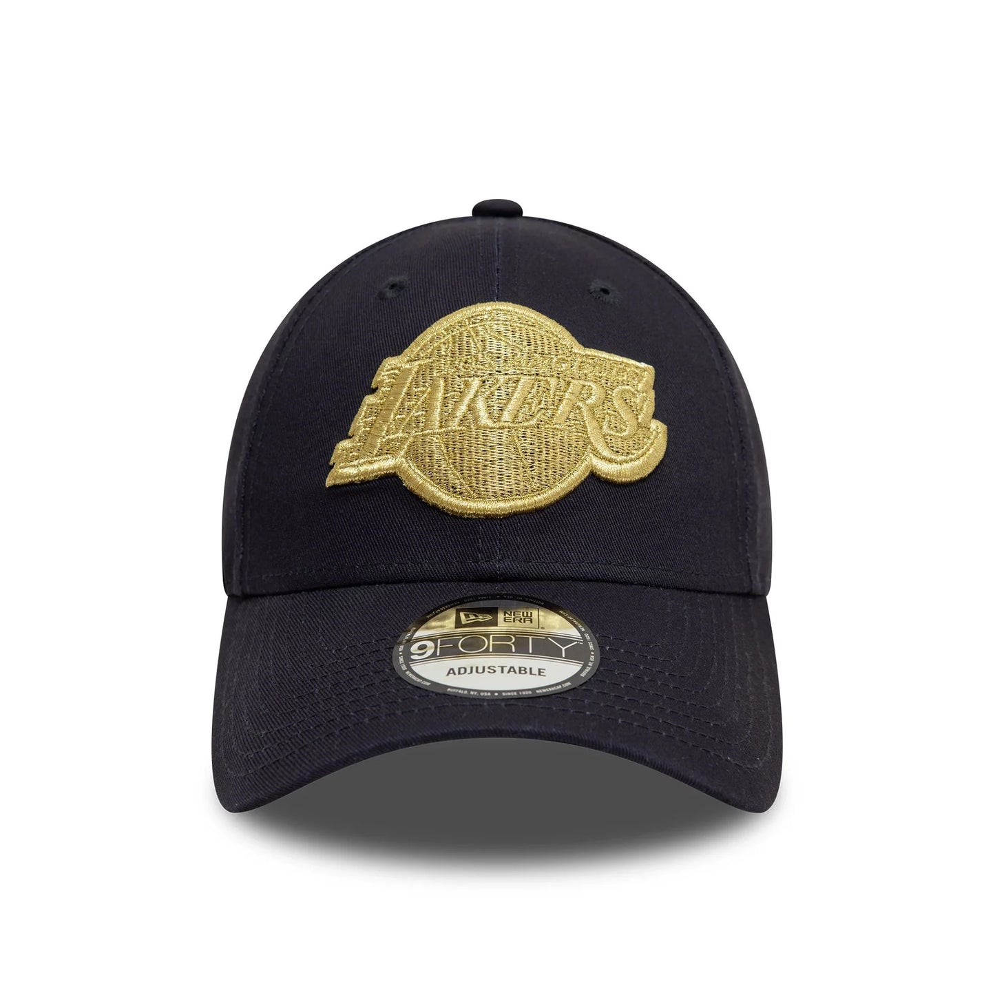 New Era Şapka - LA Lakers Metallic Navy 9FORTY Ayarlanabilir Şapka