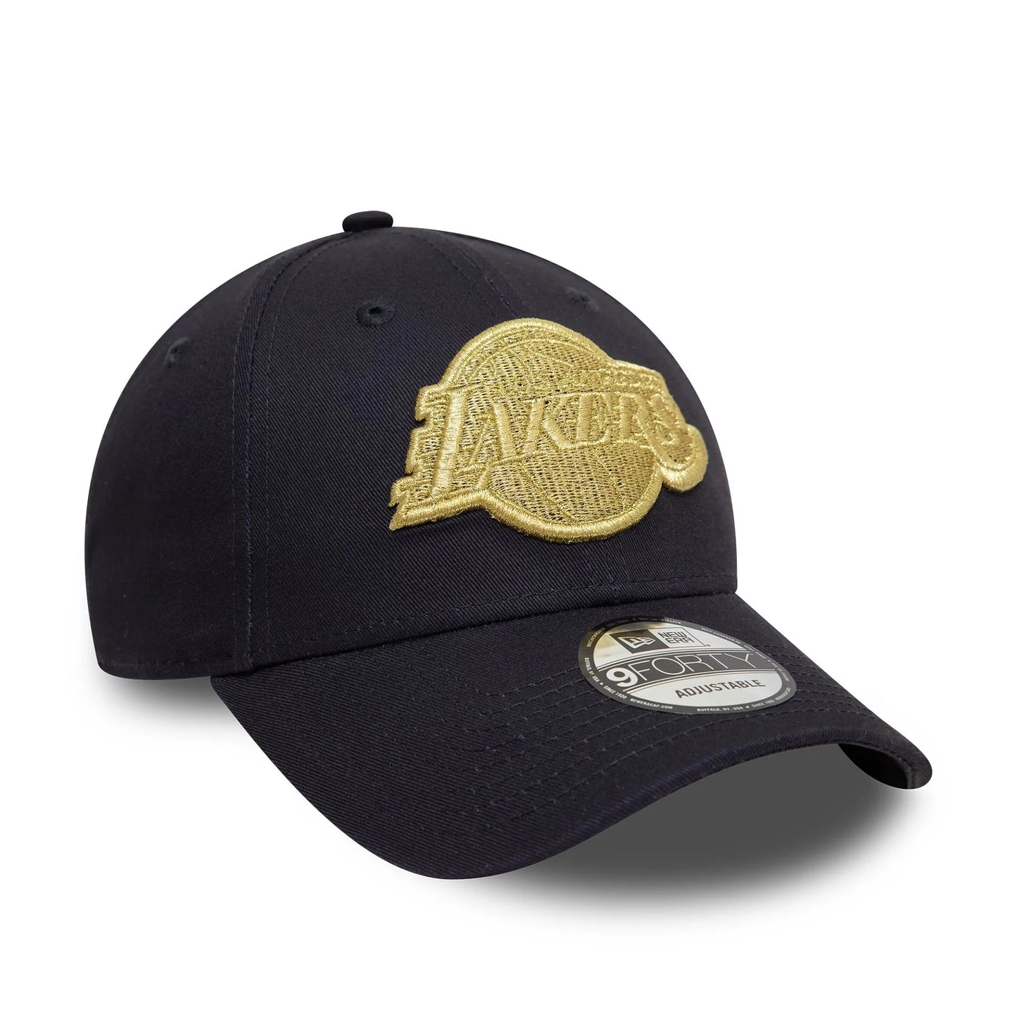New Era Şapka - LA Lakers Metallic Navy 9FORTY Ayarlanabilir Şapka