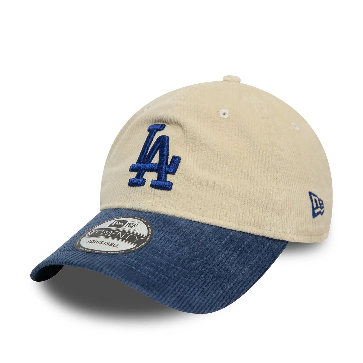 New Era Şapka - LA Dodgers Block Cord Cream 9TWENTY Ayarlanabilir Şapka