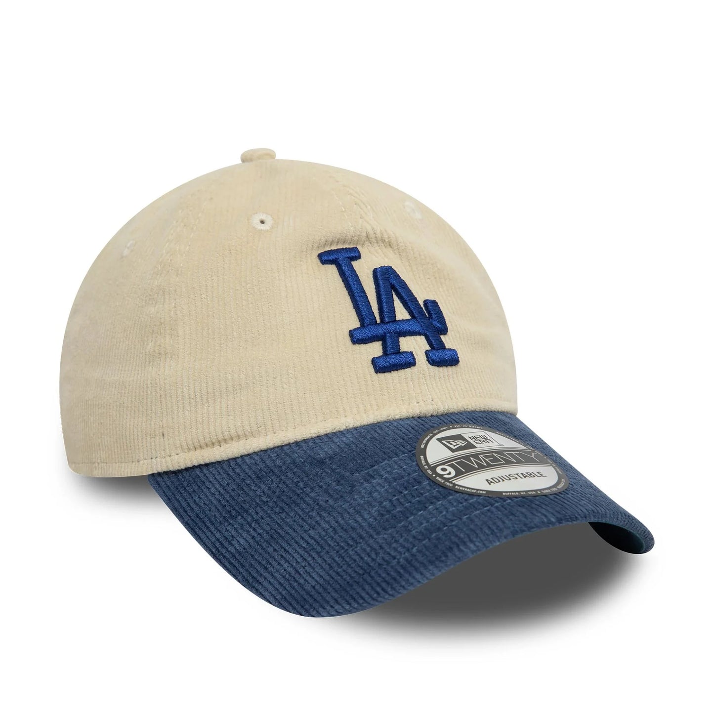 New Era Şapka - LA Dodgers Block Cord Cream 9TWENTY Ayarlanabilir Şapka