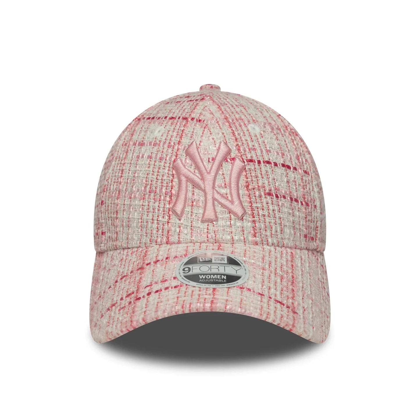 New Era Şapka - NY Yankees Womens Dark Pink 9FORTY Ayarlanabilir Şapka