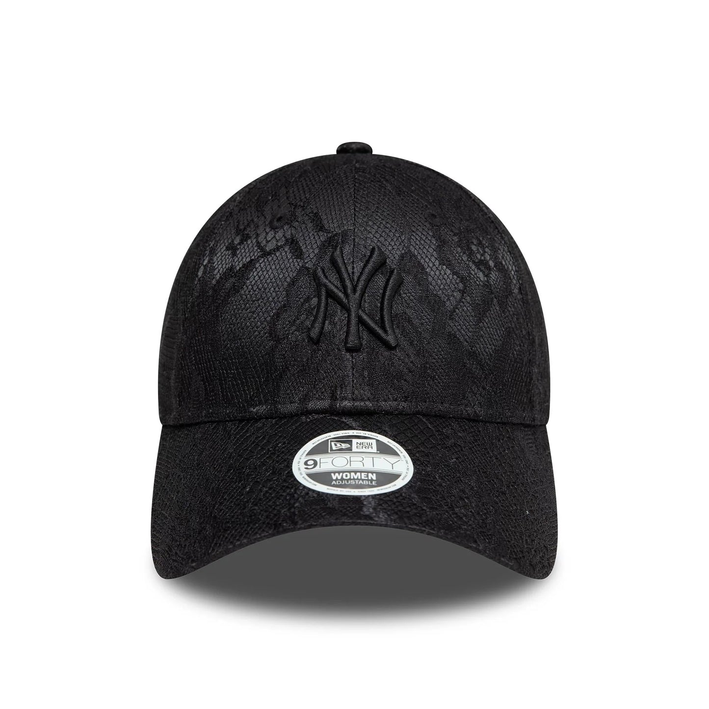 New Era Şapka - NY Yankees Womens Lace Black 9FORTY Ayarlanabilir Şapka