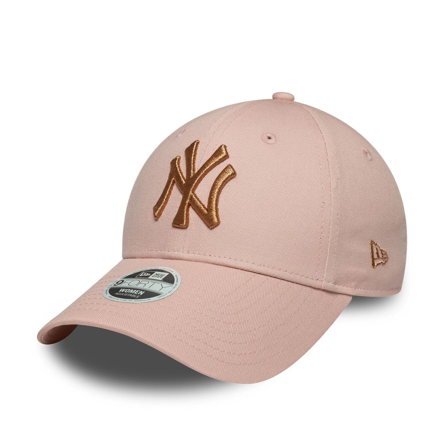 New Era Şapka - New York Yankees Womens Metallic Pastel Pink 9FORTY Ayarlanabilir Şapka