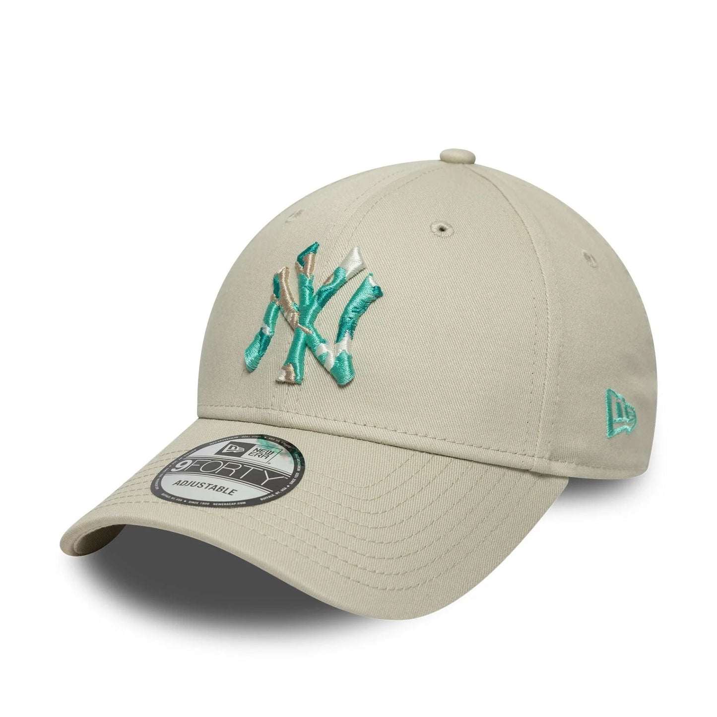 New Era Şapka - NY Yankees Seasonal Infill Cream 9FORTY Ayarlanabilir Şapka