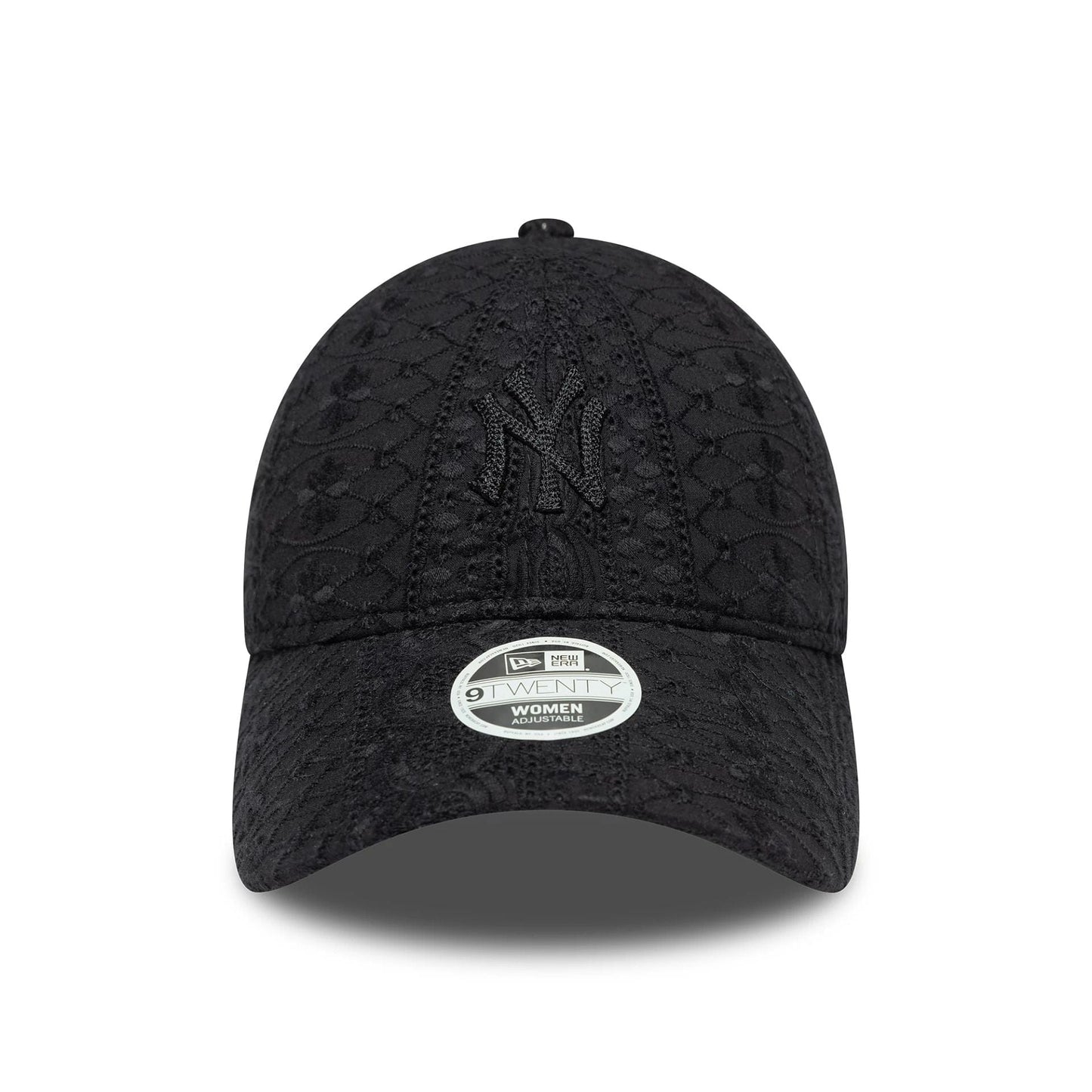New Era Şapka - New York Yankees Womens MLB Broderie Black 9TWENTY Ayarlanabilir Şapka