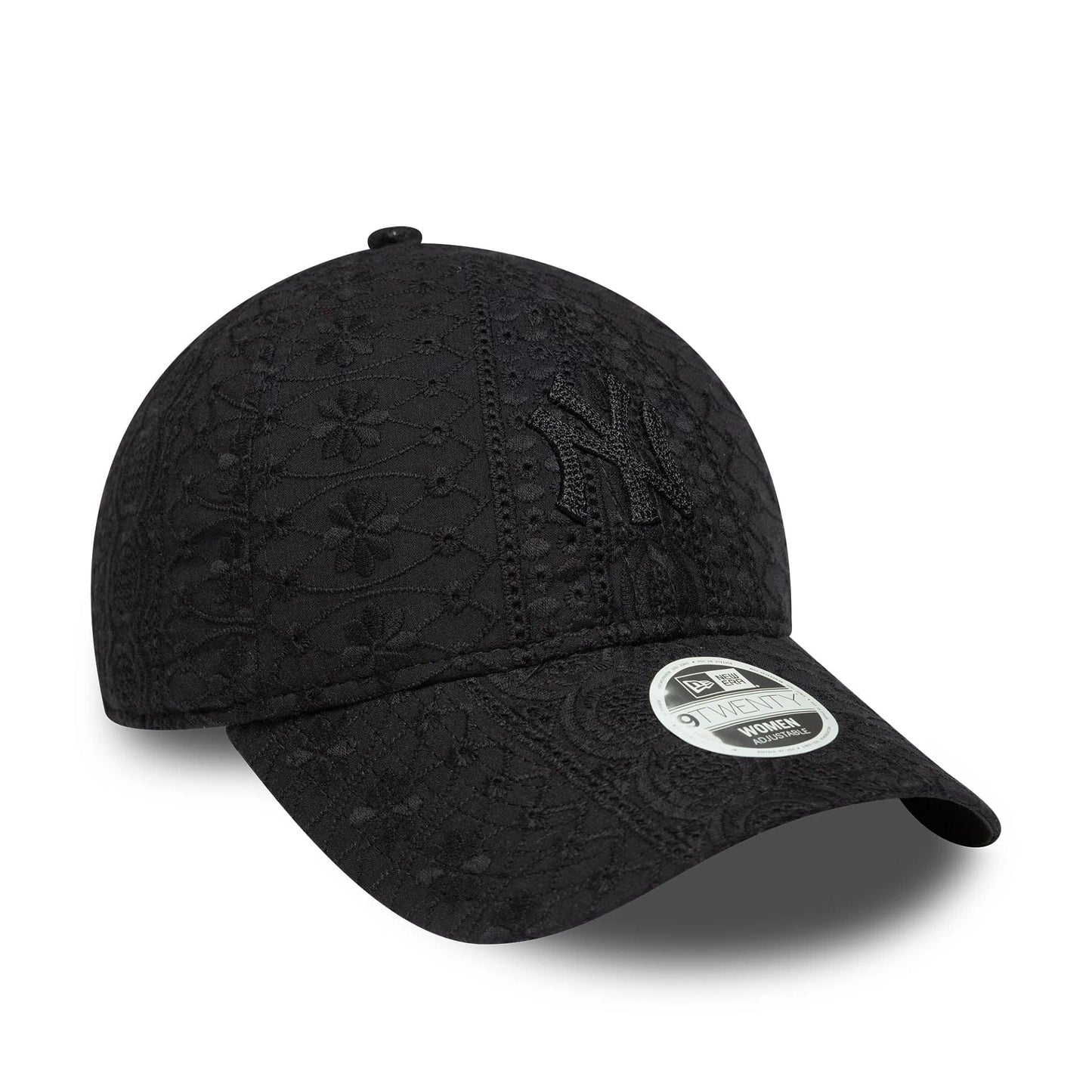New Era Şapka - New York Yankees Womens MLB Broderie Black 9TWENTY Ayarlanabilir Şapka