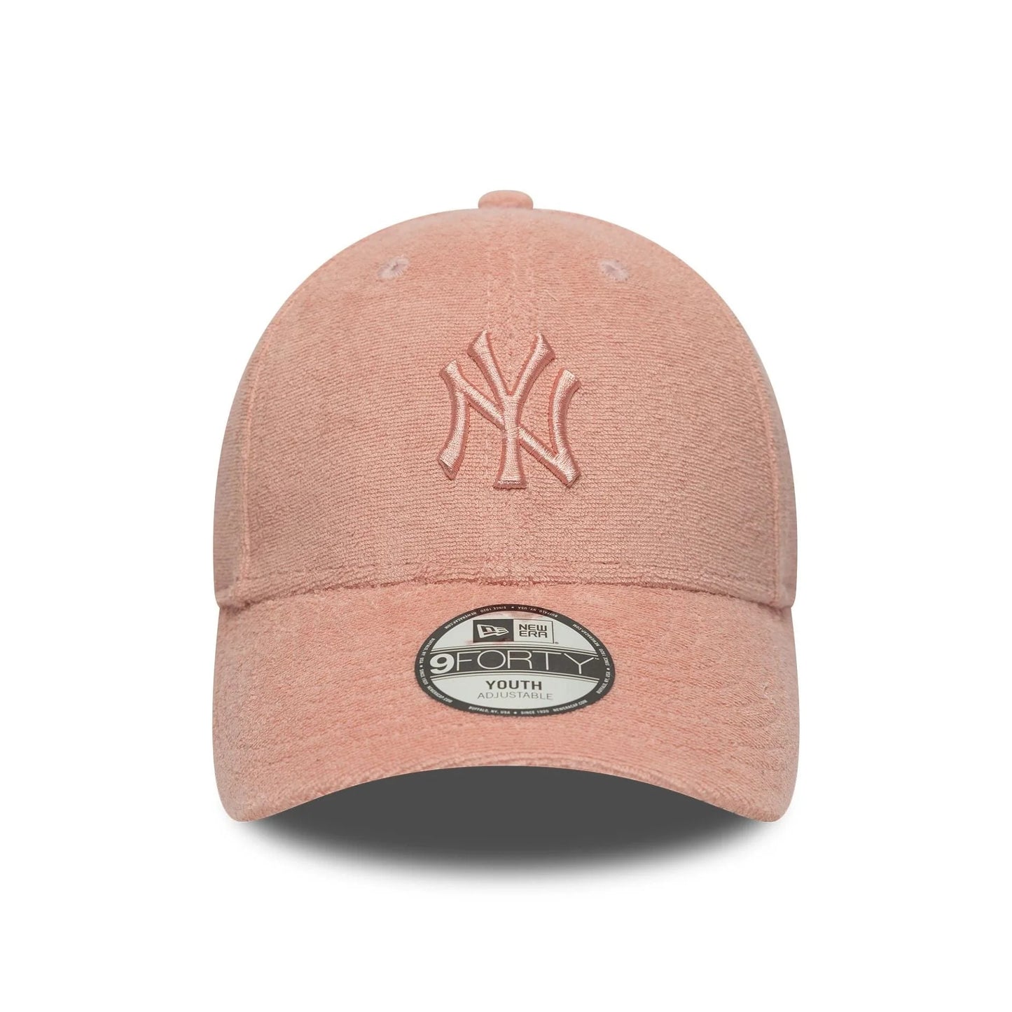 New Era Şapka - NY Yankees Youth MLB Towelling Pastel Pink 9FORTY Ayarlanabilir Şapka