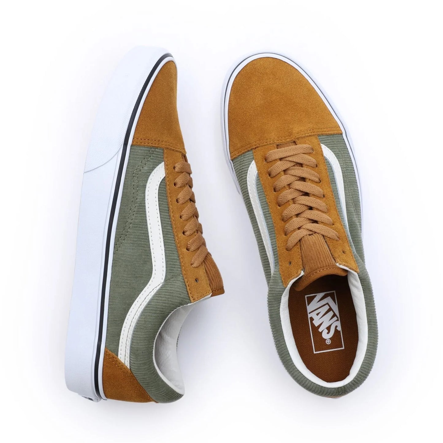 Vans Ayakkabı - Old Skool Green/Brown
