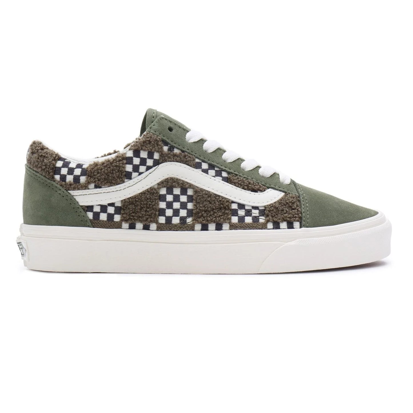 Vans Ayakkabı - Old Skool Tufted Check Loden Green