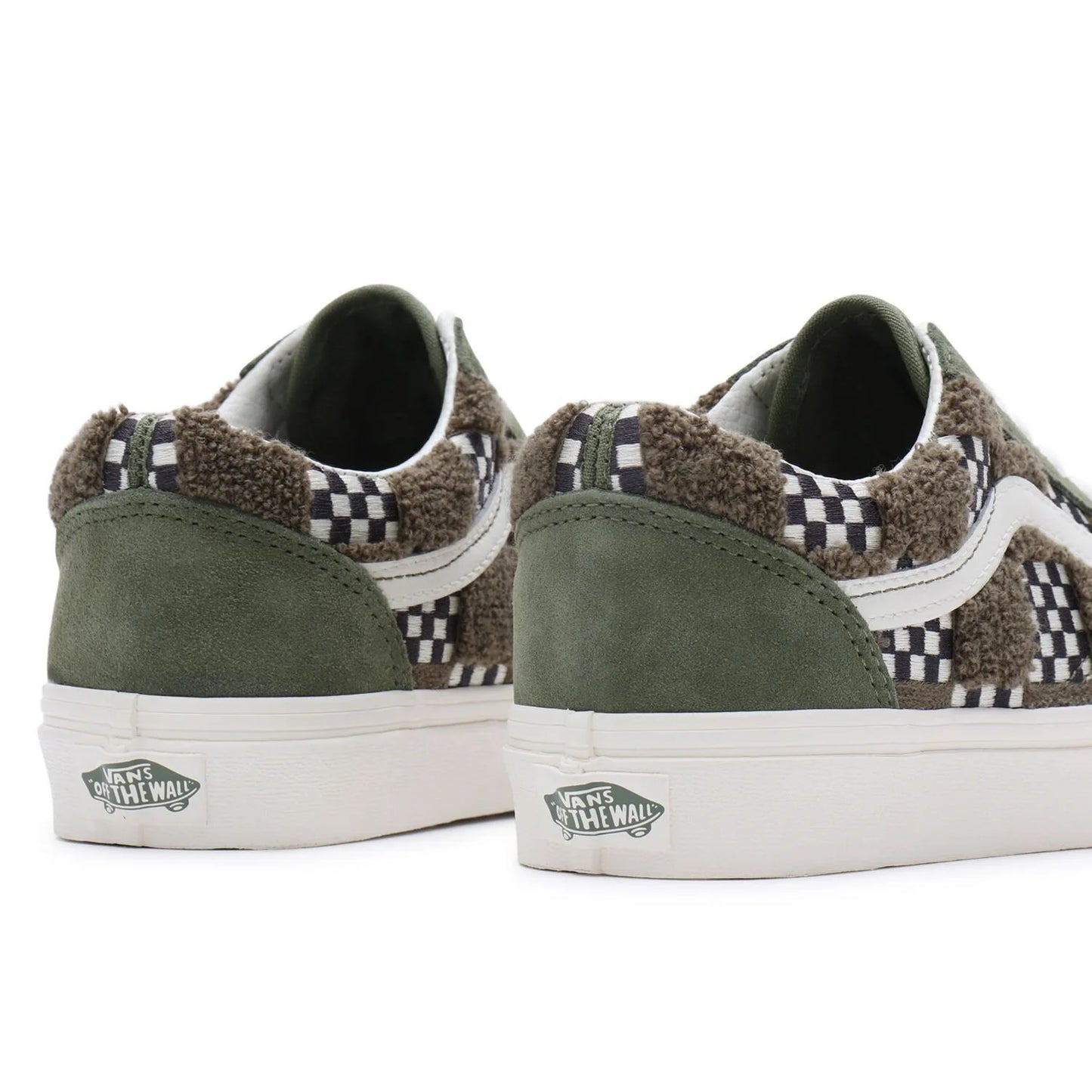 Vans Ayakkabı - Old Skool Tufted Check Loden Green