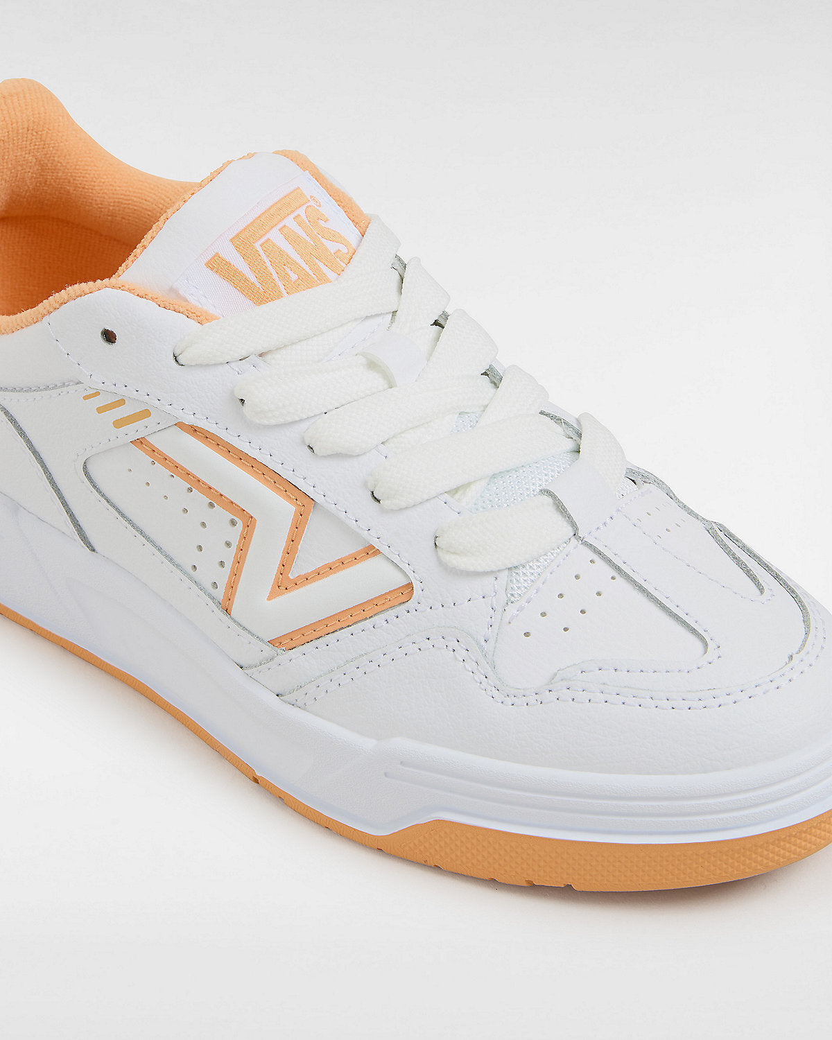 Vans Ayakkabı - Vans Upland Ayakkabı Beyaz Turuncu