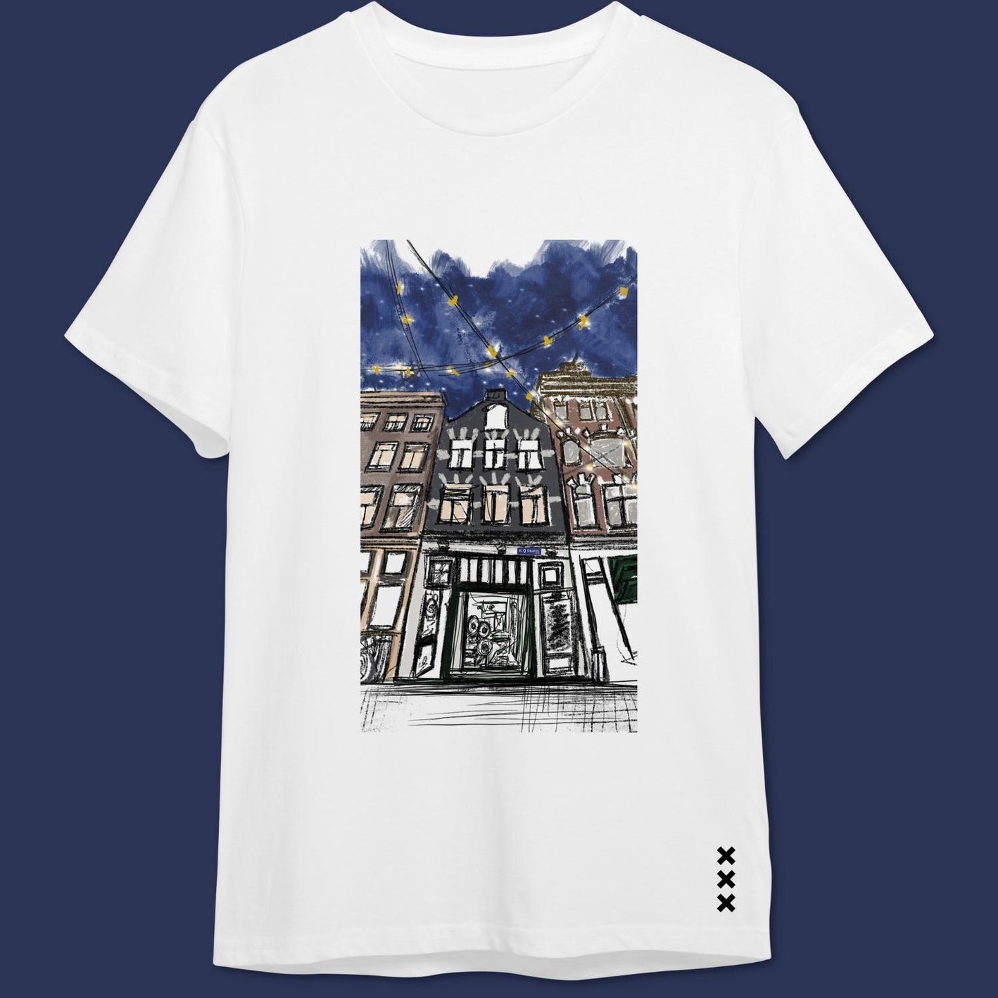 A'dam 9 Streets Oversized Tshirt