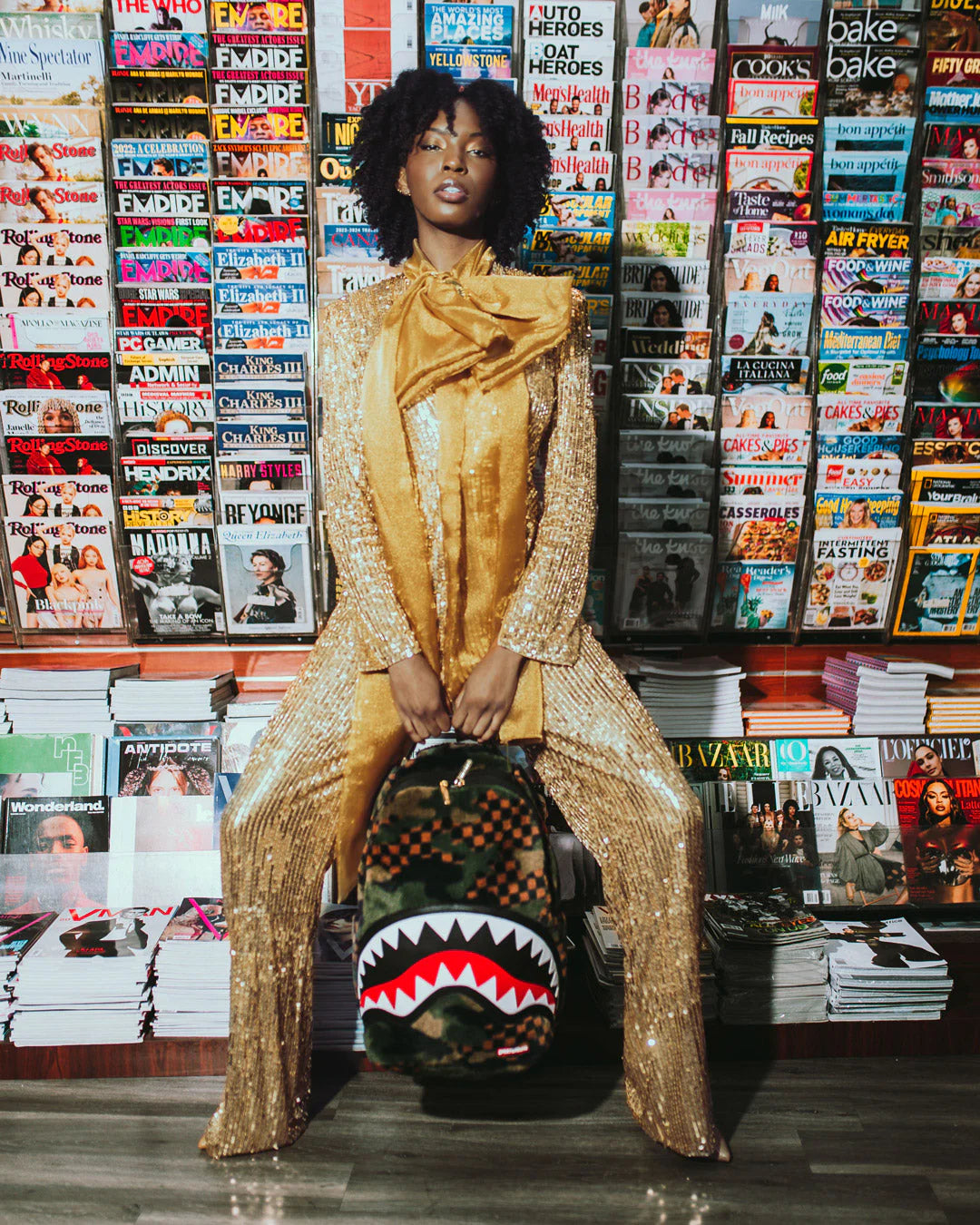 Sprayground - BIG SKY FUR SHARK Sırt Çantası