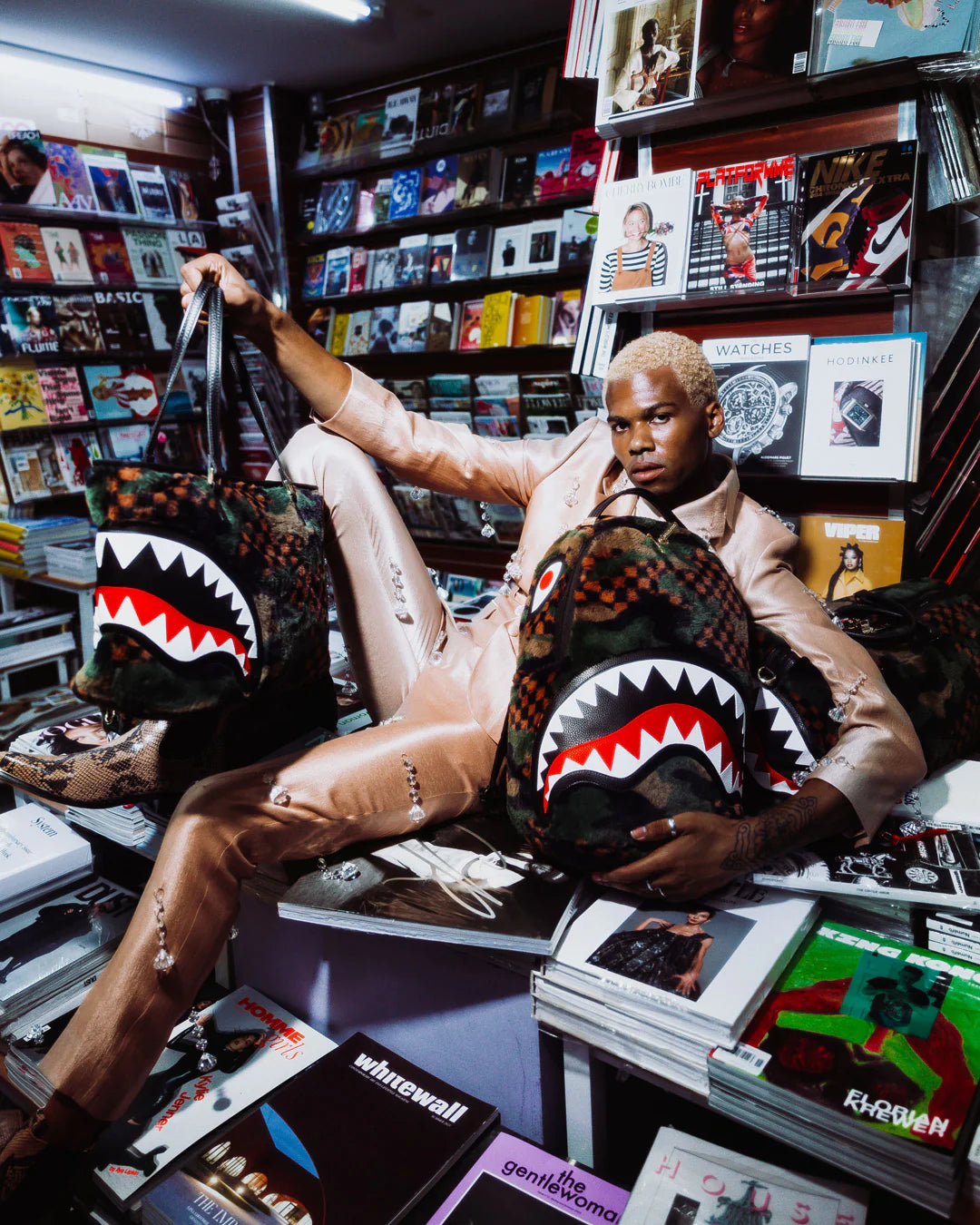 Sprayground - BIG SKY FUR SHARK Sırt Çantası