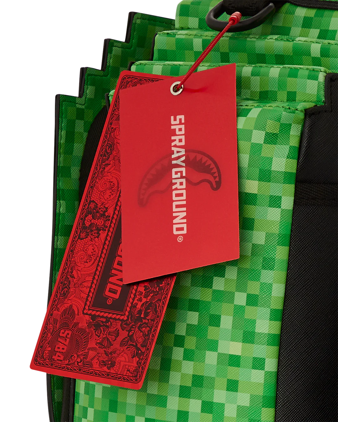 Sprayground - MINECRAFT CREEPER SHARK Sırt Çantası