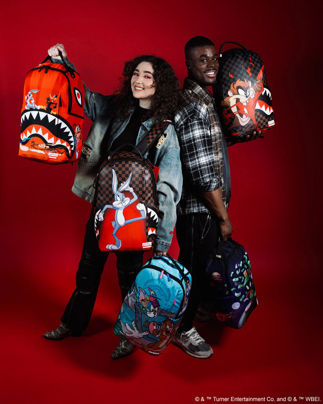 Sprayground - LOONEY TUNES SHARK RUN DLXSR Sırt Çantası