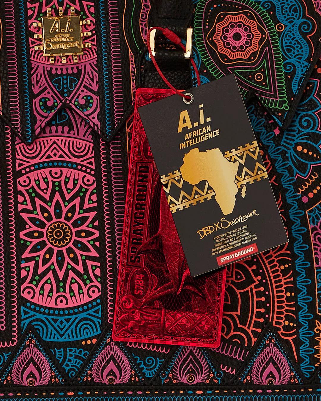 Sprayground - A.I. HIGHER REALM PALACE Çanta